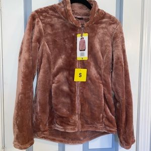 Blush Pink Plush Jacket